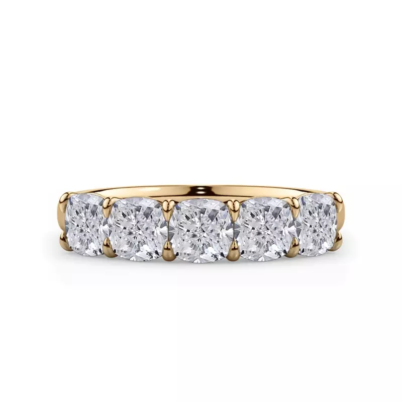 Cushion Cut Diamond 5 Stone Ring (2.00 ct. tw.)