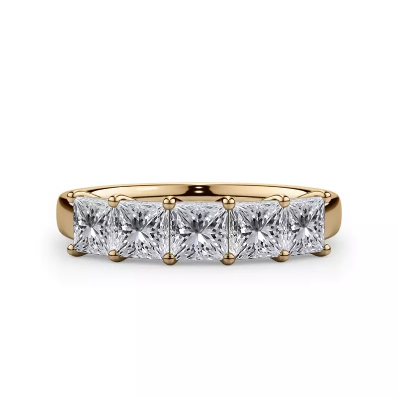 Princess Cut Diamond 5 Stone Ring (1.50 ct. tw.)
