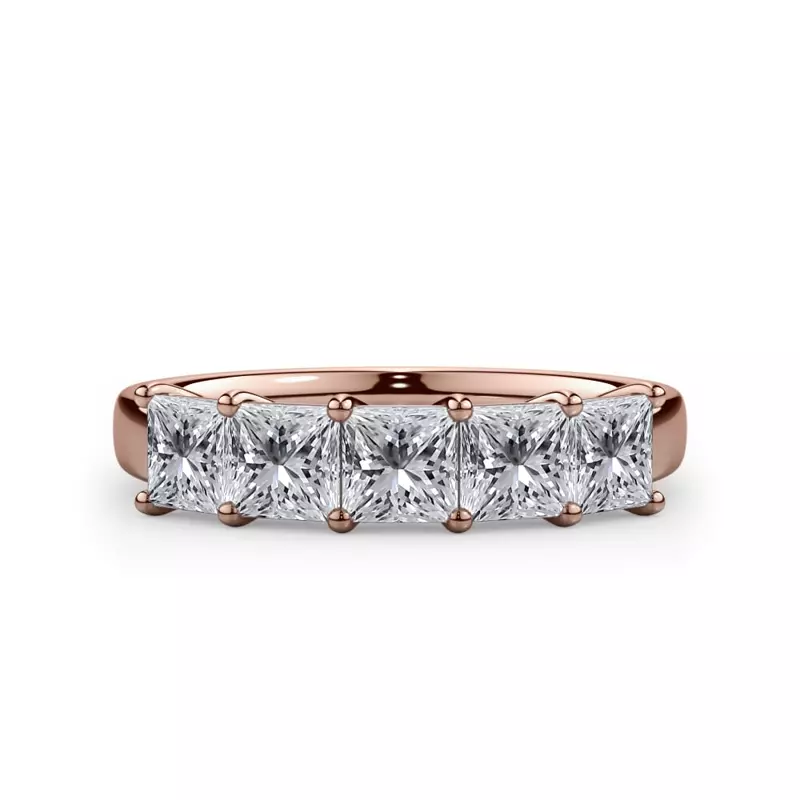 Princess Cut Diamond 5 Stone Ring (1.50 ct. tw.)