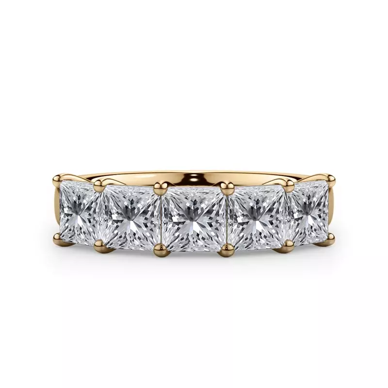 Princess Cut Diamond 5 Stone Ring (2.50 ct. tw.)