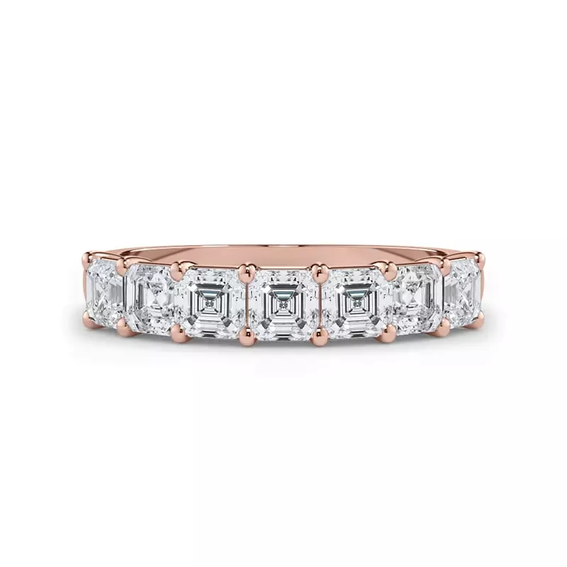 Asscher Cut Diamond 7 Stone Ring (1.00 ct. tw.)