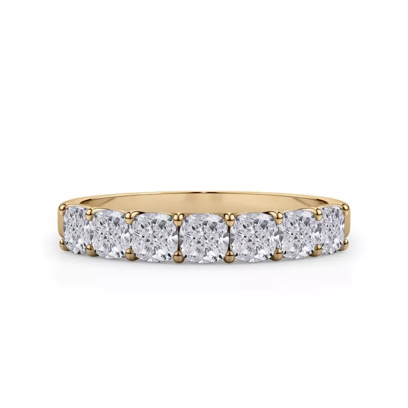 Cushion Cut Diamond 7 Stone Ring (1.00 ct. tw.)