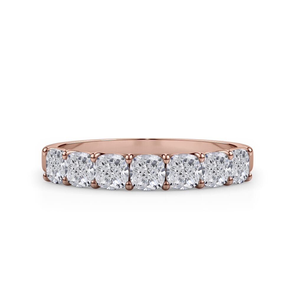 Cushion Cut Diamond 7 Stone Ring (1.00 ct. tw.)