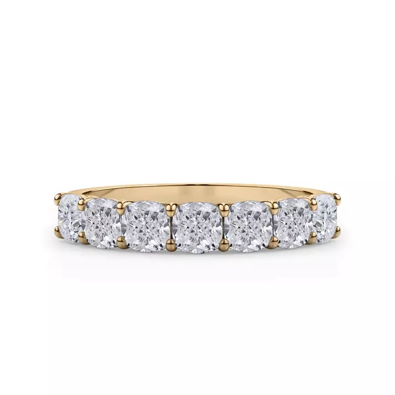 Cushion Cut Diamond 7 Stone Ring (1.50 ct. tw.)