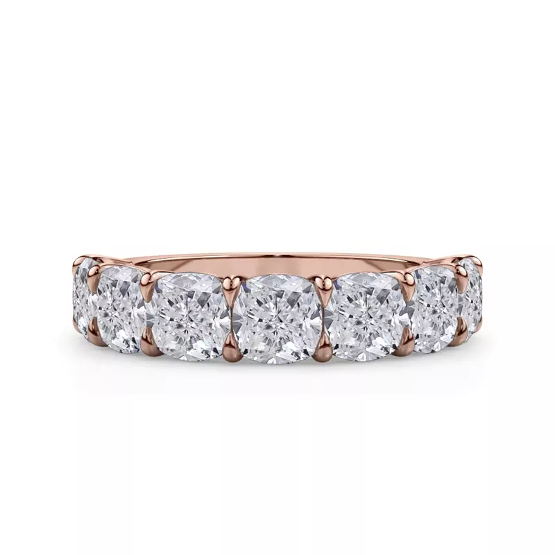 Cushion Cut Diamond 7 Stone Ring (3.50 ct. tw.)
