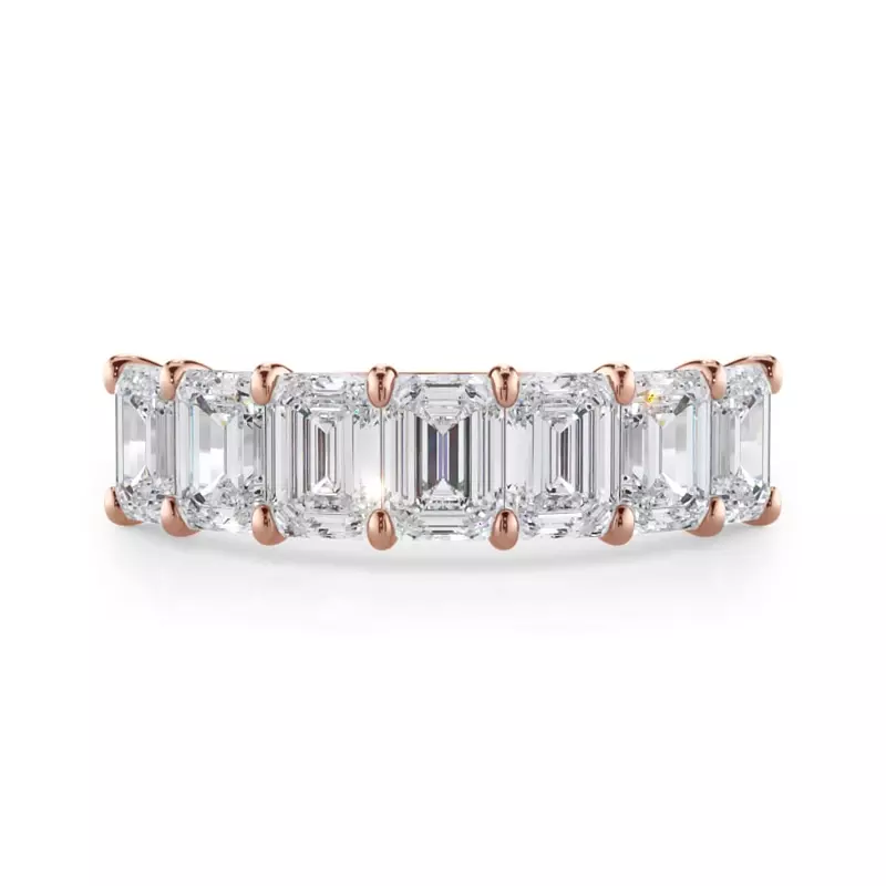 Emerald Cut Diamond 7 Stone Ring (2.00 ct. tw.)