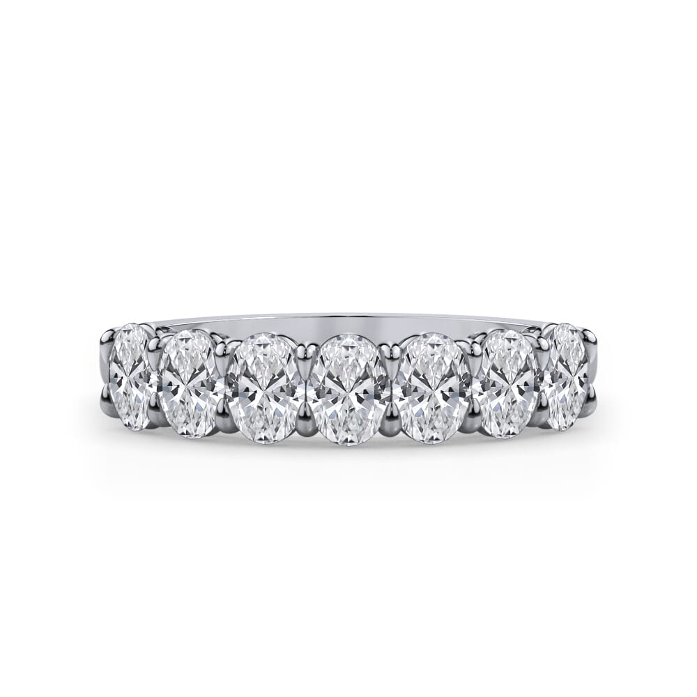 Oval Cut Diamond 7 Stone Ring (1.00 ct. tw.)