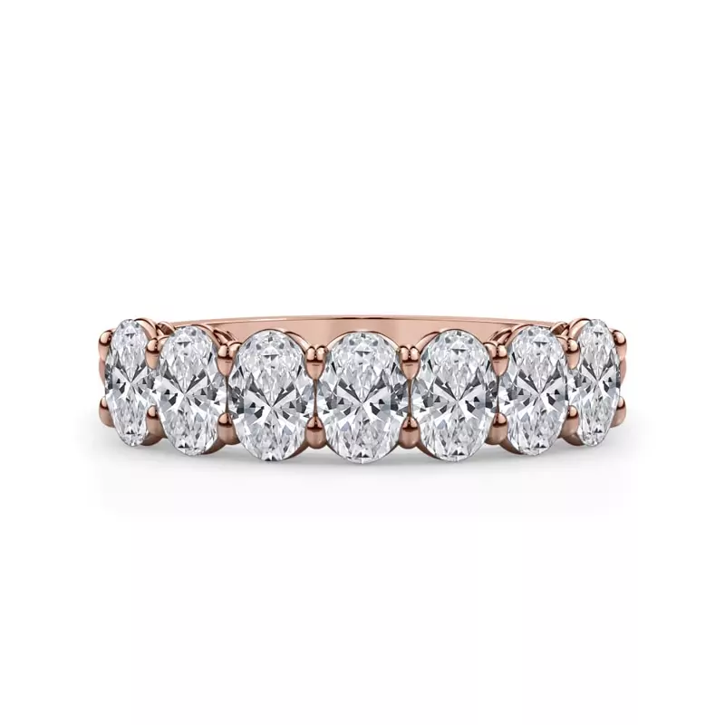 Oval Cut Diamond 7 Stone Ring (1.50 ct. tw.)