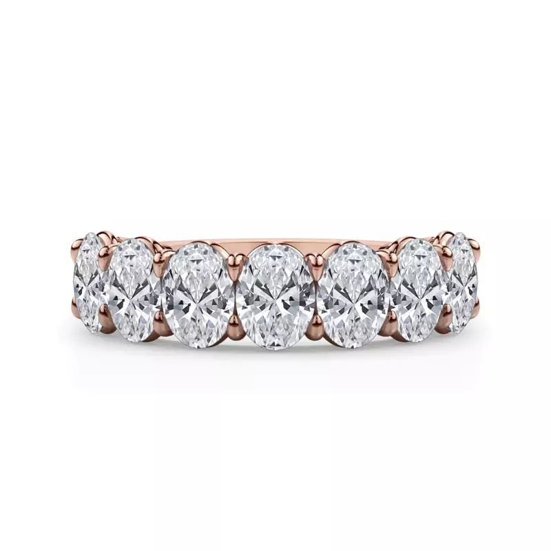 Oval Cut Diamond 7 Stone Ring (2.00 ct. tw.)