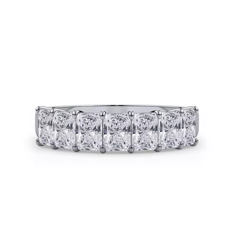 Radiant Cut Lab Diamond 7 Stone Ring (1.50 ct. tw.)