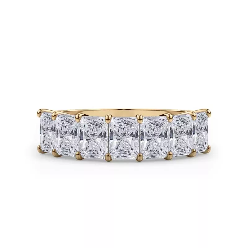 Radiant Cut Lab Diamond 7 Stone Ring (2.00 ct. tw.)