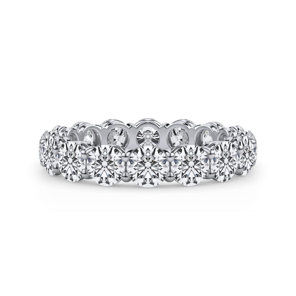 Classic Round Lab Diamond Eternity Band (3.20ct. tw.)
