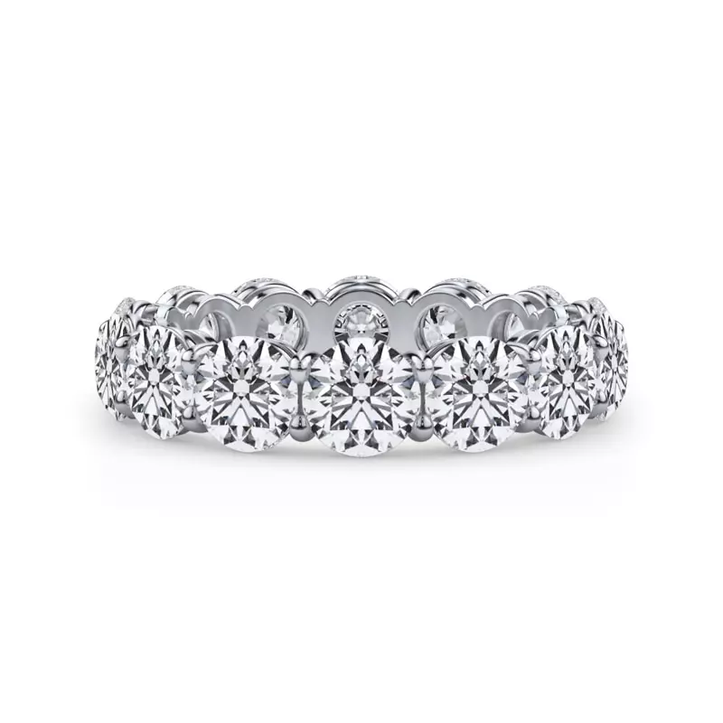 Classic Round Lab Diamond Eternity Band (4.20ct. tw.)