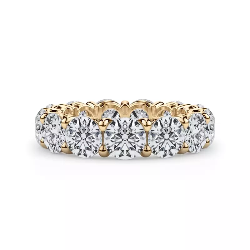 Classic Round Lab Diamond Eternity Band (6.50ct. tw.)