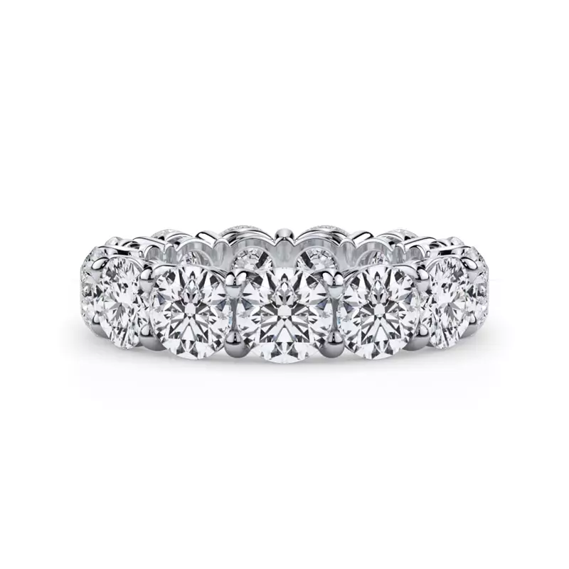 Classic Round Lab Diamond Eternity Band (6.50ct. tw.)