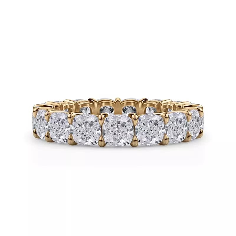 Cushion Cut Diamond Eternity Ring (5.0 ct. tw.)