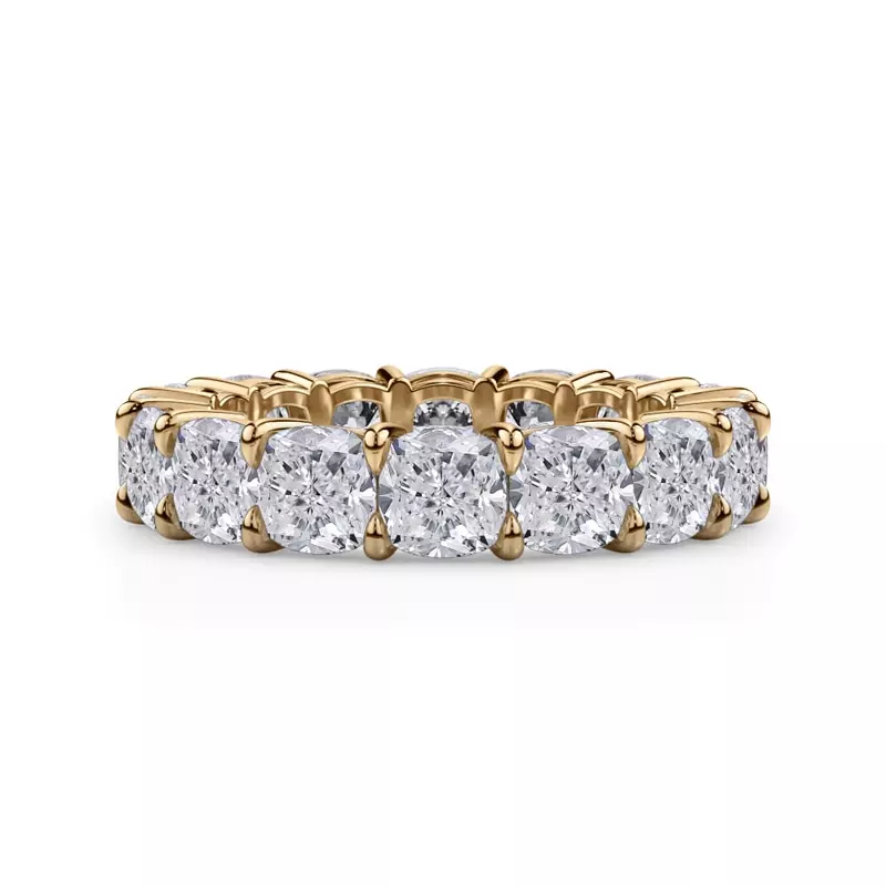 Cushion Cut Diamond Eternity Ring (7.0 ct. tw.)