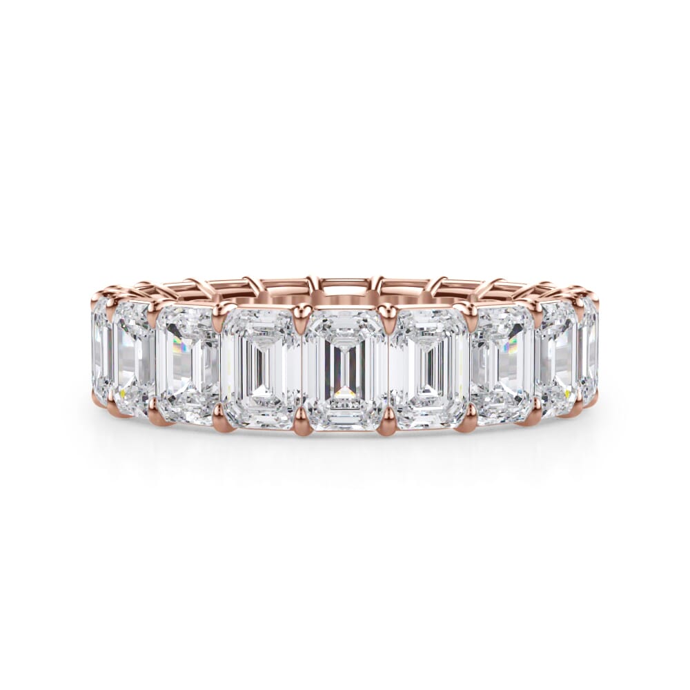 Emerald Cut Diamond Eternity Ring (6.0 ct. tw.)