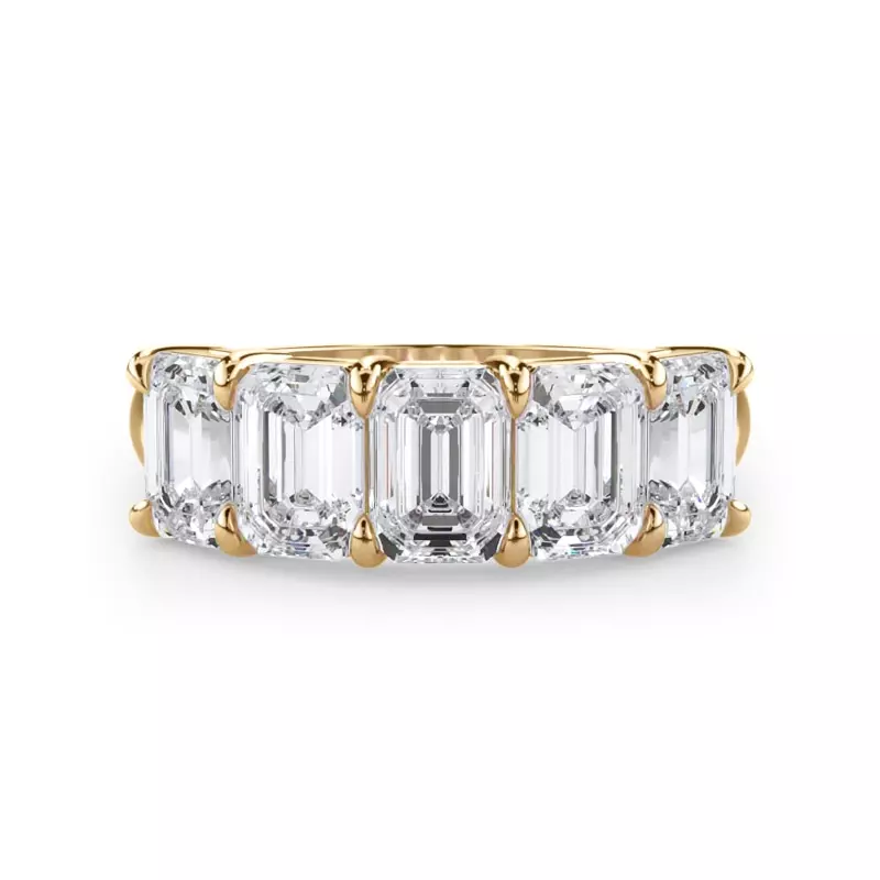 Emerald Cut Diamond 5 Stone Ring (3.00 ct. tw.)