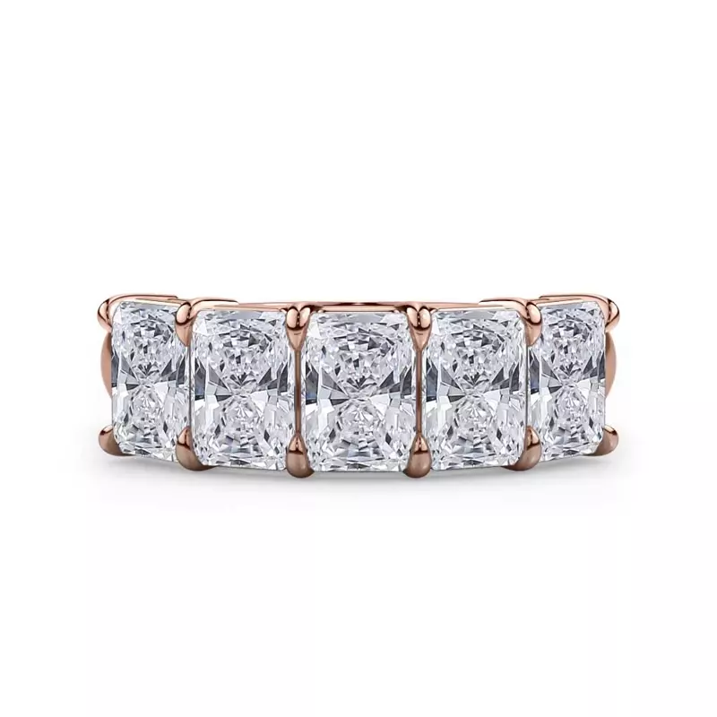 Radiant Cut Diamond 5 Stone Ring (3.00 ct. tw.)