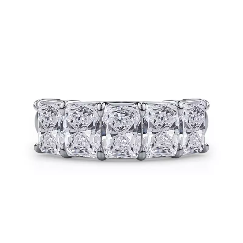 Radiant Cut Diamond 5 Stone Ring (3.50 ct. tw.)