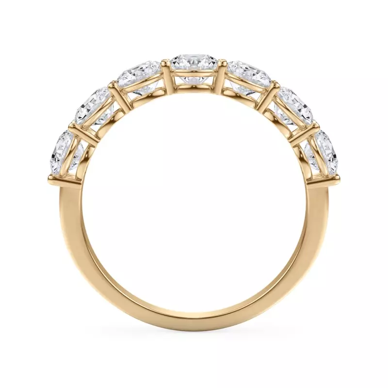 14K Yellow Gold Classic Seven-Stone Round Diamond Band (1.40ct. tw.)