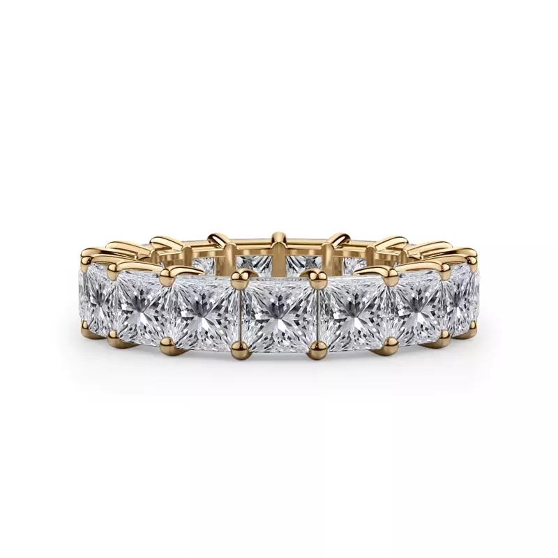 Princess Cut Diamond Eternity Ring (5.0 ct. tw.)