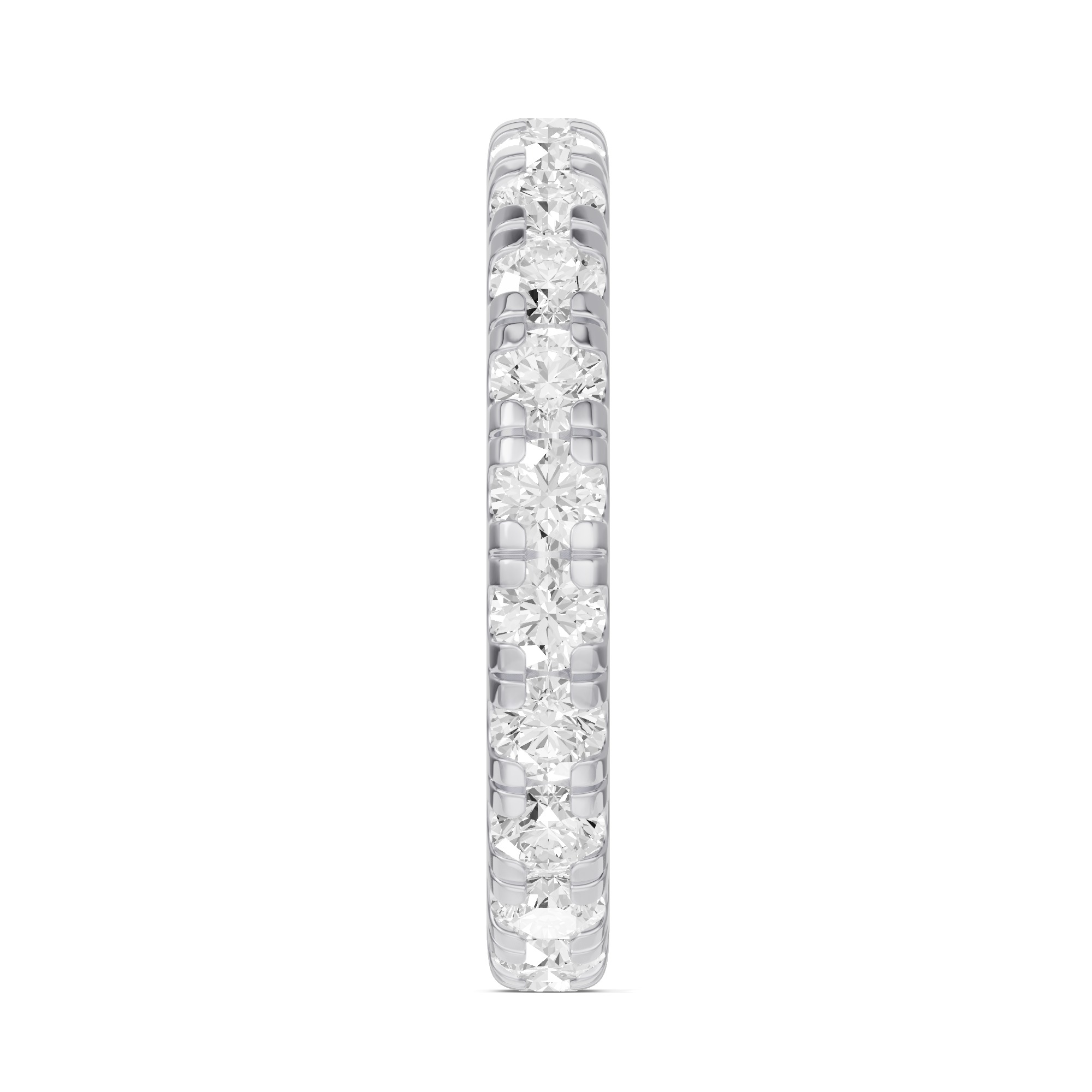 18K White Gold Classic Diamond Eternity Band (2.00ct. tw.)