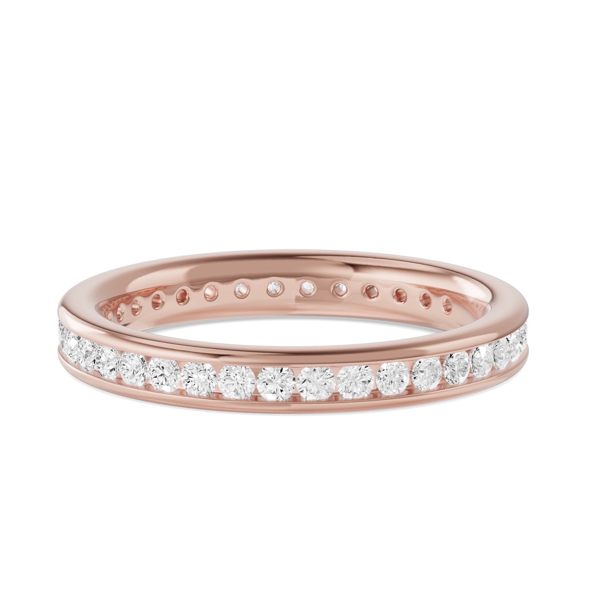 Channel-Set Lab Eternity Band (.75ct. tw.)