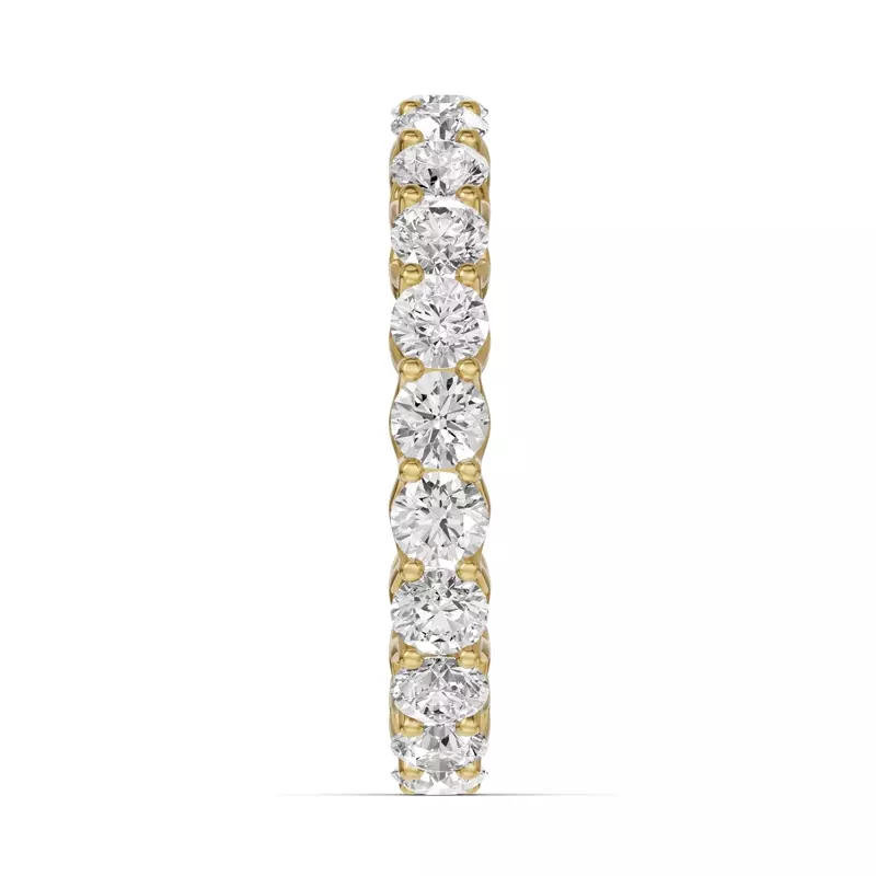 14K Yellow Gold Unity Prong Lab Eternity Band (2.00ct. tw.)