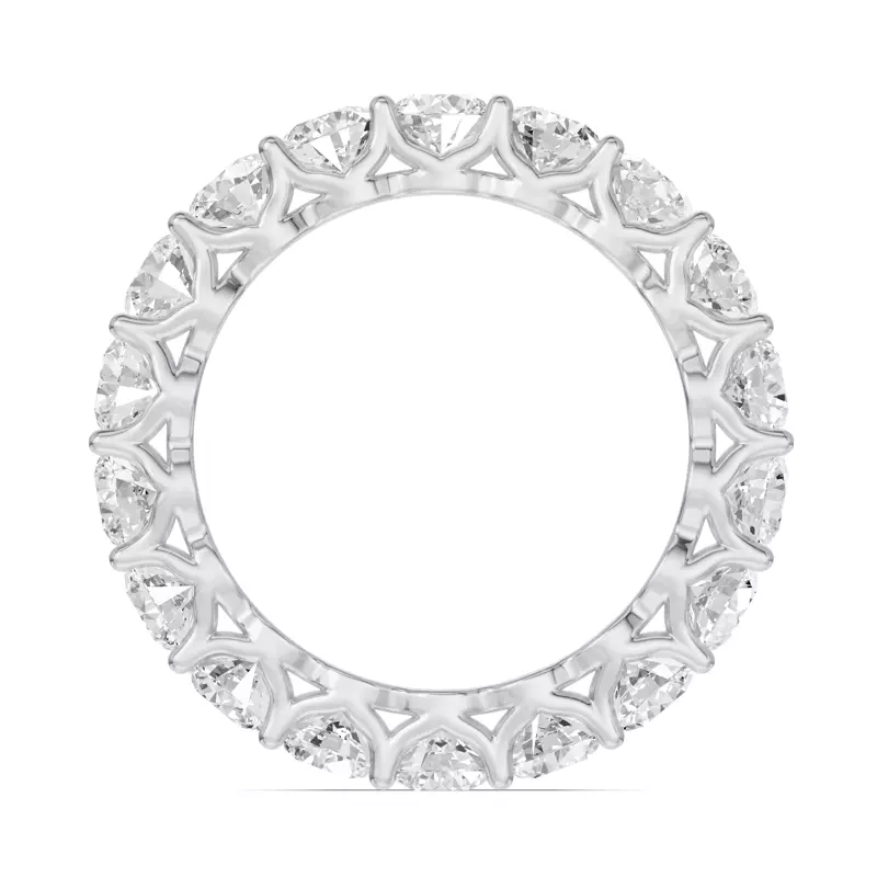 Platinum Unity Prong Lab Eternity Band (3.00ct. tw.)