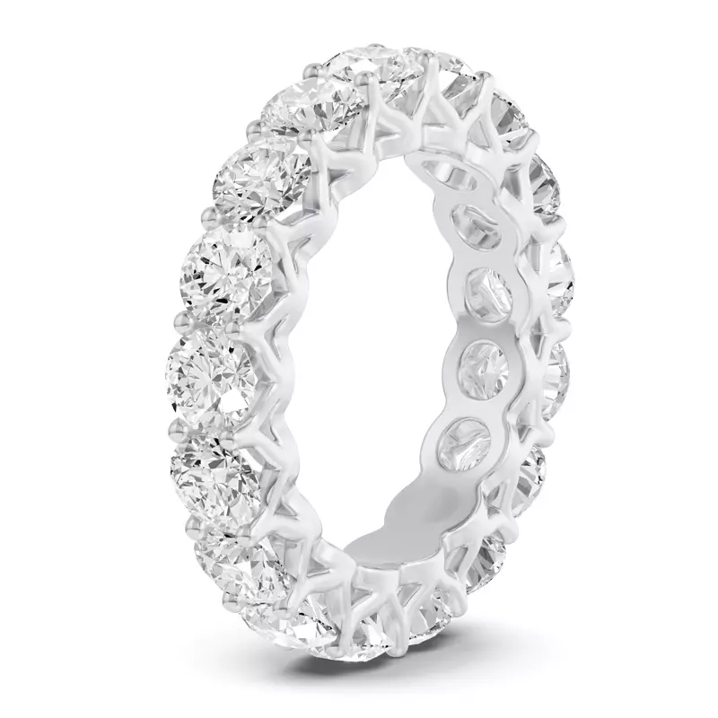 Platinum Unity Prong Lab Eternity Band (3.75ct. tw.)