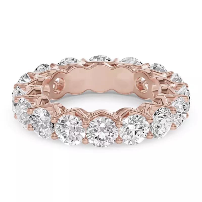 Unity Prong Lab Eternity Band (4.80ct. tw.)