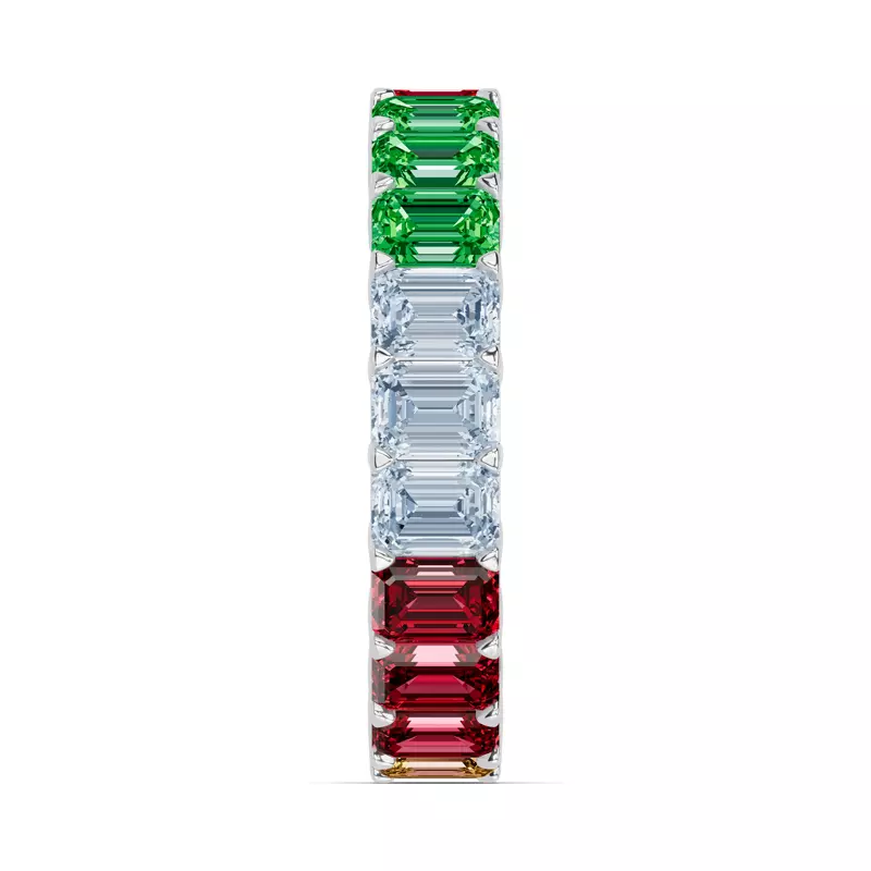14K White Gold Chromara Eternity Band (4.50 ct. tw.)