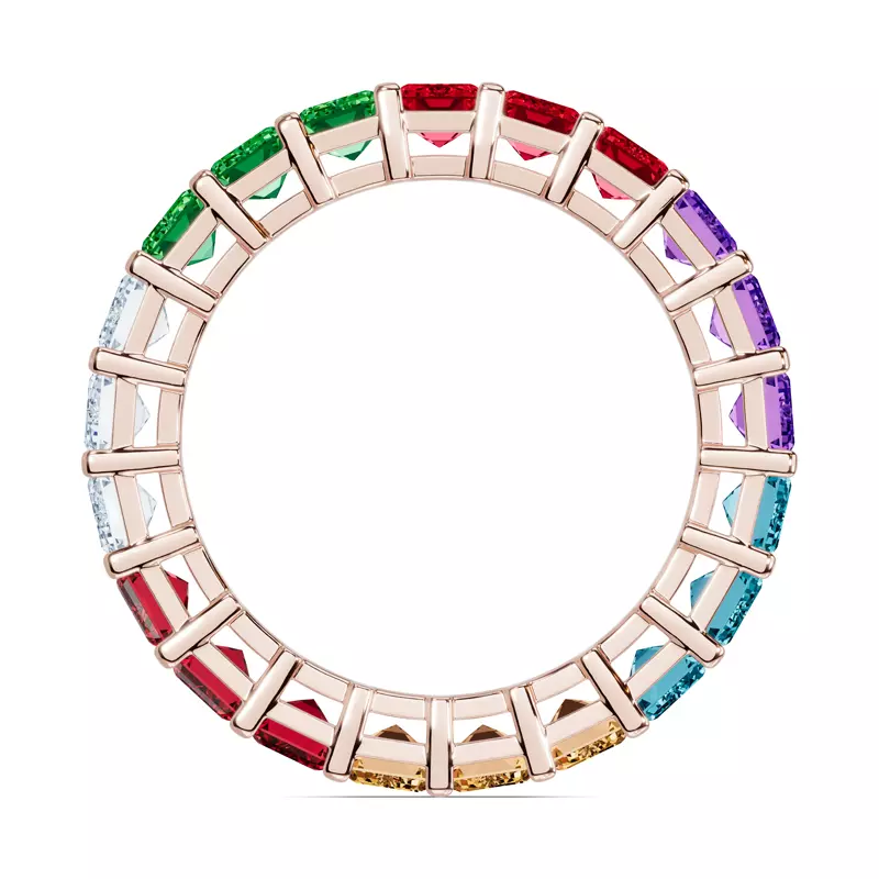 18K Rose Gold Chromara Eternity Band (4.50 ct. tw.)