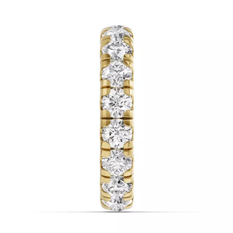 14K Yellow Gold Classic Lab Eternity Band (3.00ct. tw.)
