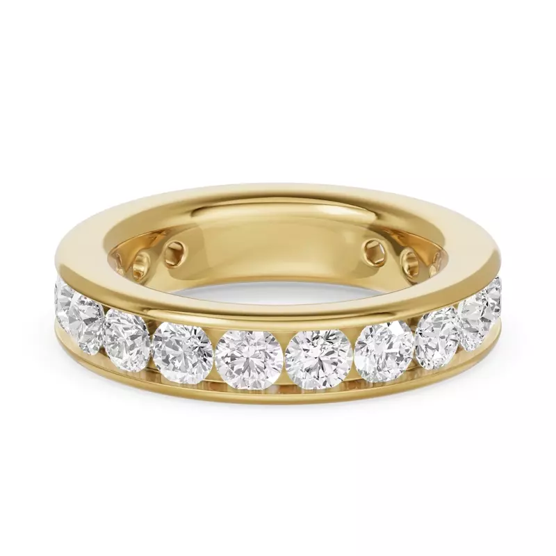 Channel-Set Lab Eternity Band (3.00ct. tw.)