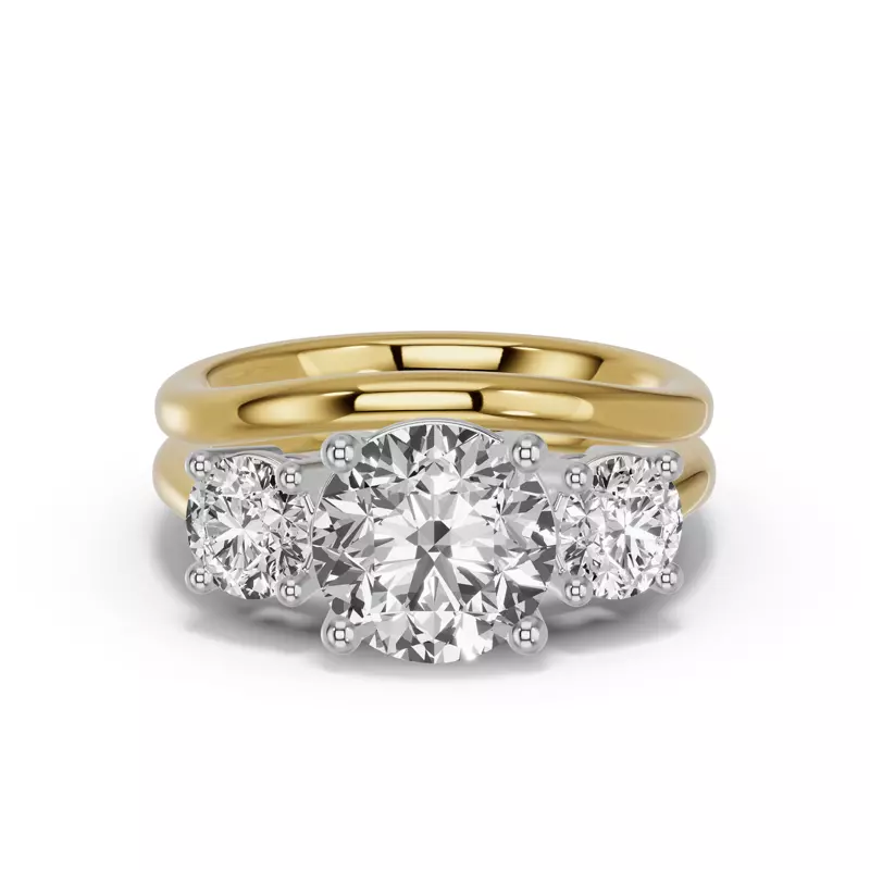 14K Yellow Gold Classic Contour Wedding Band