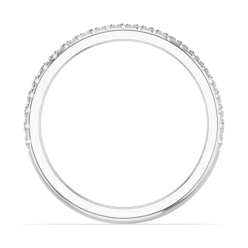 14K White Gold Chroma Pavé Band