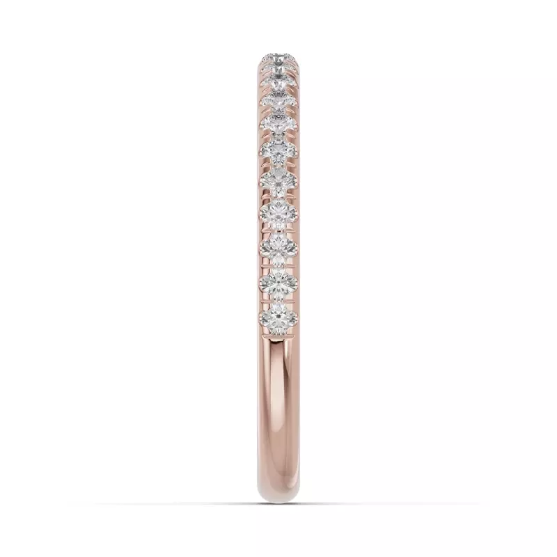 18K Rose Gold Chroma Pavé Band