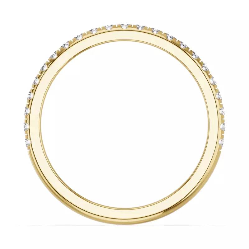 18K Yellow Gold Chroma Pavé Band