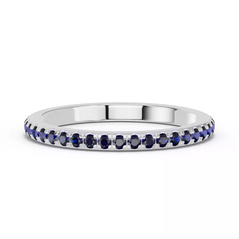 Chroma Blue Sapphire Band