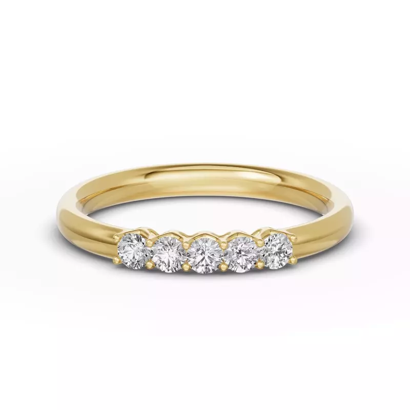 Unity Prong 5-Stone Band (.25 ct. tw.)