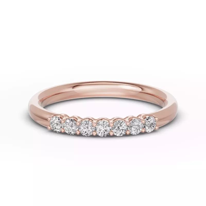 Unity Prong 7-Stone Lab Band (.25 ct. tw.)