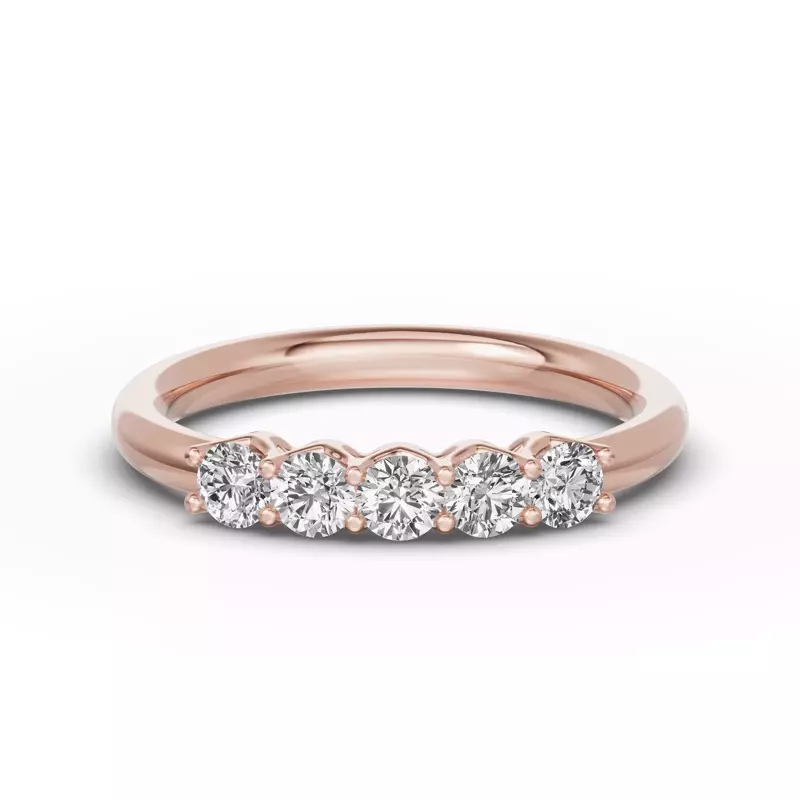 Unity Prong 5-Stone Band (.50 ct. tw.)