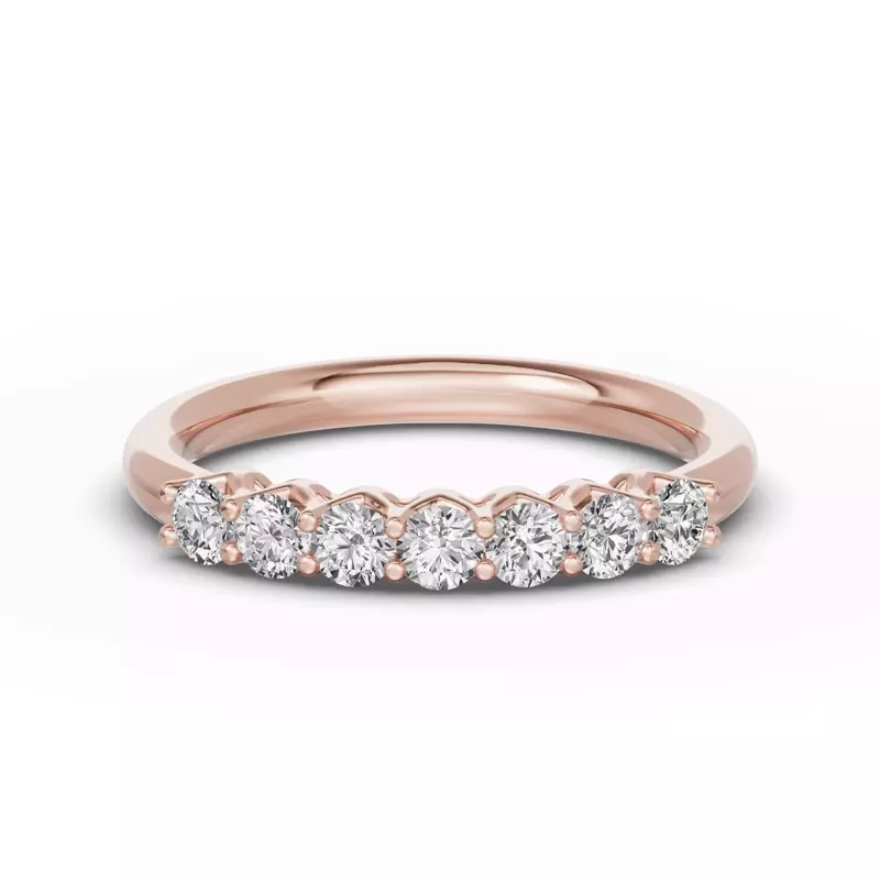 Unity Prong 7-Stone Band (.50 ct. tw.)