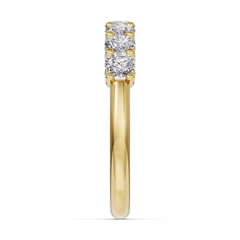 18K Yellow Gold Unity Prong 7-Stone Band (1.00 ct. tw.)