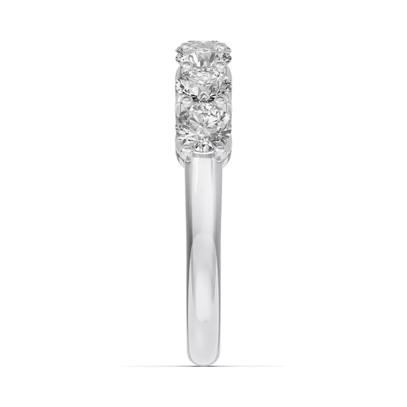 Platinum Unity Prong 7-Stone Band (1.50 ct. tw.)