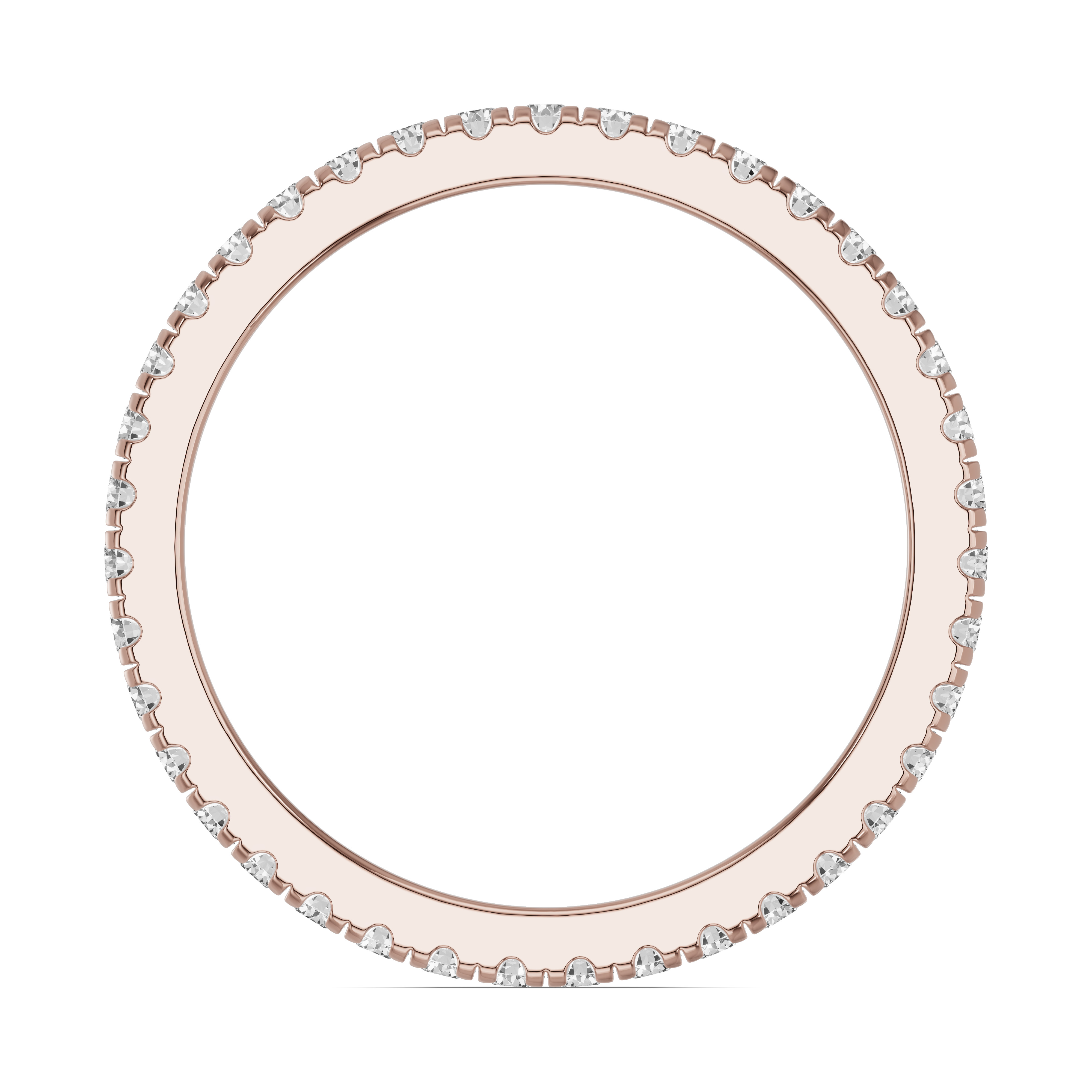 14K Rose Gold Chroma Diamond Eternity Band