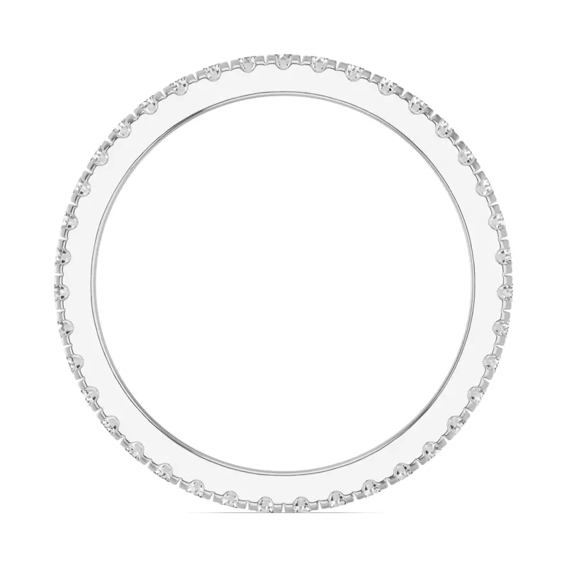 18K White Gold Chroma Lab Diamond Eternity Band